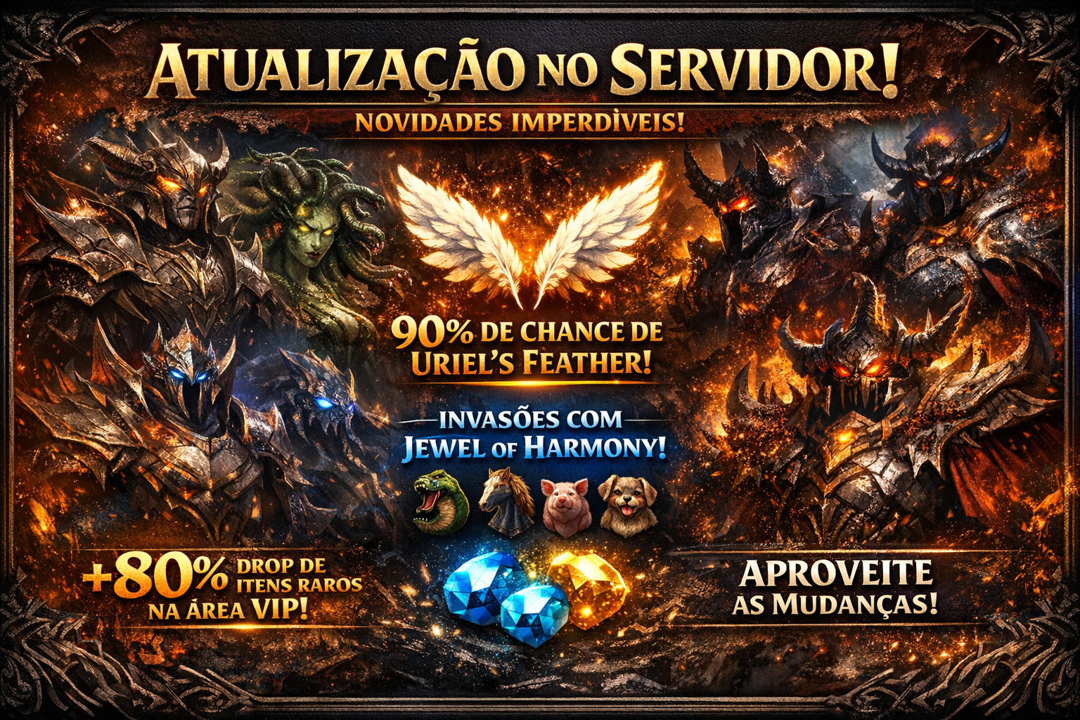 🚨 Atualização Concluída! Novidades no Servidor 🚨